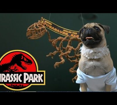 Jurassic Park (Cute Pug Puppy Edition)