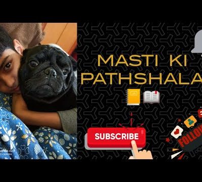 MASTI KI PATHSHALA | cute pug video | #shorts